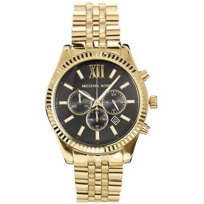 Michael Kors Horloge Goud One Size Michael Kors Horloge Goud One Size