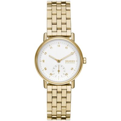 Skagen Kuppel Lille Dames Horloge Goudkleurig SKW3102 One Size Skagen Kuppel Lille Dames Horloge Goudkleurig SKW3102 One Size