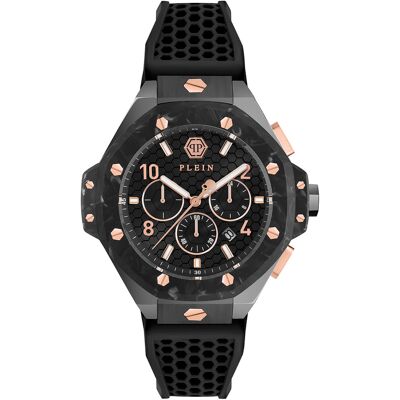 Philipp Plein Plein Chrono Royal Heren Zwarte Horloge PWPRA0524 One Size Philipp Plein Plein Chrono Royal Heren Zwarte Horloge PWPRA0524 One Size