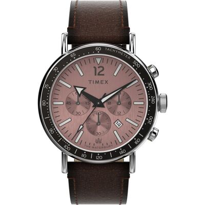 Timex Standard Chrono Heren Bruine Horloge TW2W47300 One Size Timex Standard Chrono Heren Bruine Horloge TW2W47300 One Size