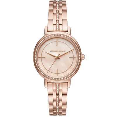 Michael Kors MK3643 Cinthia Parelmoer Wijzerplaat Dameshorloge 33mm Michael Kors MK3643 Cinthia Parelmoer Wijzerplaat Dameshorloge 33mm
