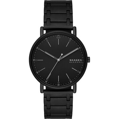 Skagen Signatur Heren Horloge Zwart SKW6914 One Size Skagen Signatur Heren Horloge Zwart SKW6914 One Size