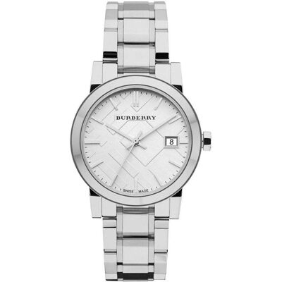 Burberry BU9100 The City dameshorloge One Size Burberry BU9100 The City dameshorloge One Size
