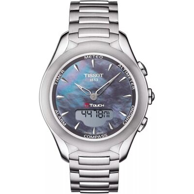 Tissot T-touch Solar Dames Zilveren Horloge T0752201110101 One Size Tissot T-touch Solar Dames Zilveren Horloge T0752201110101 One Size