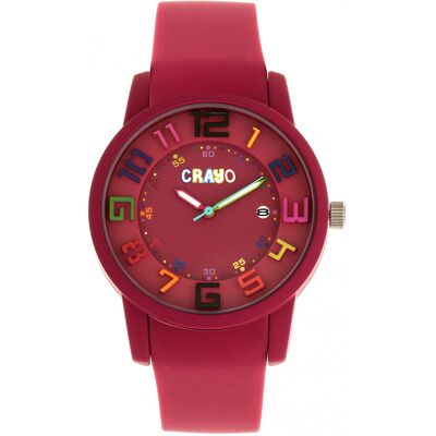 Crayo Festival unisex horloge met datum One Size Crayo Festival unisex horloge met datum One Size