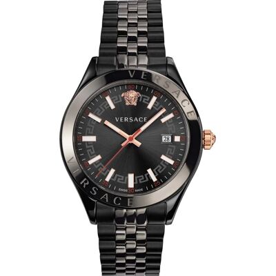Versace Hellenyium Heren Horloge Zwart VEVK00320 One Size Versace Hellenyium Heren Horloge Zwart VEVK00320 One Size