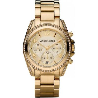 Michael Kors dames Blair chronograaf horloge MK5166 One Size Michael Kors dames Blair chronograaf horloge MK5166 One Size