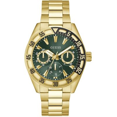 Guess Letterman Heren Gouden Horloge GW0904G2 One Size Guess Letterman Heren Gouden Horloge GW0904G2 One Size