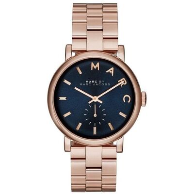 Elegant Marc Jacobs MBM3330 dameshorloge in roségoud One Size Elegant Marc Jacobs MBM3330 dameshorloge in roségoud One Size