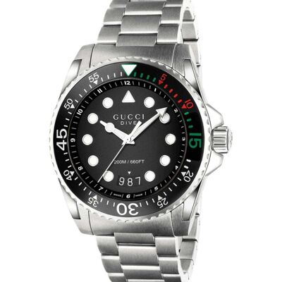 Gucci YA136208 Luxe herenhorloge - Stijlvol en duurzaam One Size Gucci YA136208 Luxe herenhorloge - Stijlvol en duurzaam One Size