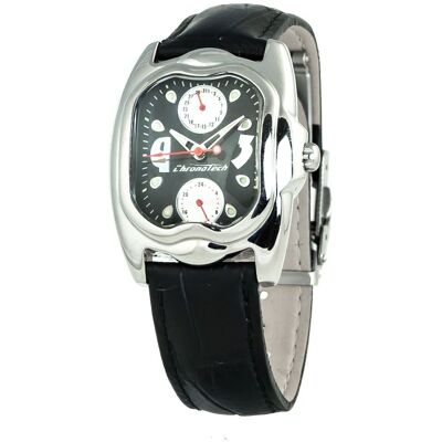 Chronotech 7220l05ac Analoge Zwarte Wijzerplaat Horloge One Size Chronotech 7220l05ac Analoge Zwarte Wijzerplaat Horloge One Size