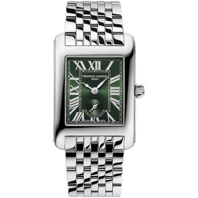 Frederique Constant Frédérique Constant Carrée Dames Horloge Zilverkleurig FC-235GR2C6B One Size Frederique Constant Frédérique Constant Carrée Dames Horloge Zilverkleurig FC-235GR2C6B One Size