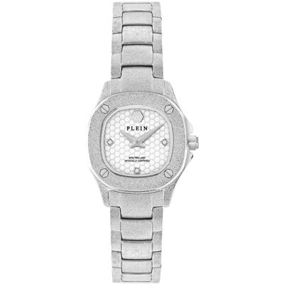 Philipp Plein The $pectre Lady Mini Dames Horloge Zilverkleurig PW5FA0125 One Size Philipp Plein The $pectre Lady Mini Dames Horloge Zilverkleurig PW5FA0125 One Size