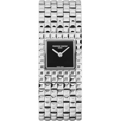 Frederique Constant Frédérique Constant Classics Manchette Dames Horloge Zilverkleurig FC-200ONB1MC6B One Size Frederique Constant Frédérique Constant Classics Manchette Dames Horloge Zilverkleurig FC-200ONB1MC6B One Size