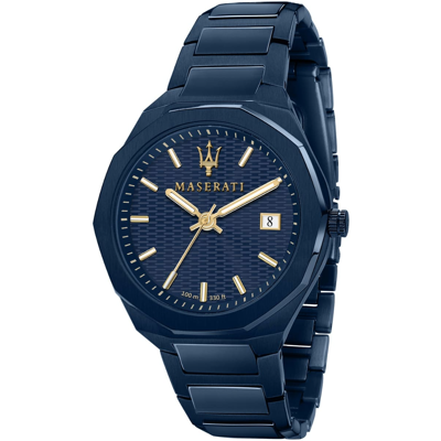 Maserati R8853141001 Blue Edition Heren 42mm Roestvrij Stalen Quartz Horloge One Size Maserati R8853141001 Blue Edition Heren 42mm Roestvrij Stalen Quartz Horloge One Size