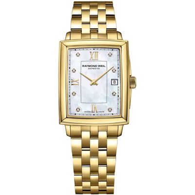 Raymond Weil Toccata Dames Horloge Goudkleurig 5925-P-00995 One Size Raymond Weil Toccata Dames Horloge Goudkleurig 5925-P-00995 One Size