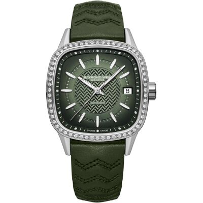 Raymond Weil Freelancer Dames Horloge Groen 2490-SCS-52051 One Size Raymond Weil Freelancer Dames Horloge Groen 2490-SCS-52051 One Size