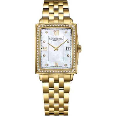 Raymond Weil Toccata Dames Horloge Goudkleurig 5925-PS-00995 One Size Raymond Weil Toccata Dames Horloge Goudkleurig 5925-PS-00995 One Size