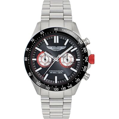 Aston Martin Aml Icon Spt Heren Zilveren Horloge MTIS1F501 One Size Aston Martin Aml Icon Spt Heren Zilveren Horloge MTIS1F501 One Size