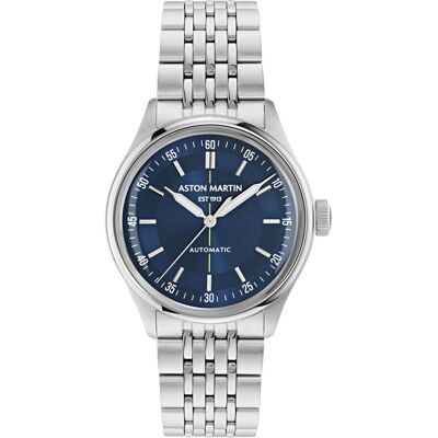 Aston Martin Timeless Ts1 Heren Zilveren Horloge MTTS1S603 One Size Aston Martin Timeless Ts1 Heren Zilveren Horloge MTTS1S603 One Size