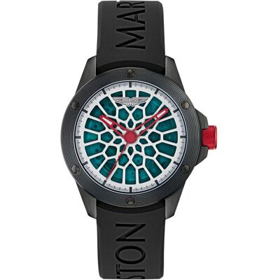 Aston Martin Thrill Rim Heren Zwarte Horloge MTRR1F502 One Size Aston Martin Thrill Rim Heren Zwarte Horloge MTRR1F502 One Size