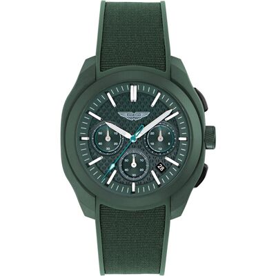 Aston Martin Thrill Crt Heren Groen Horloge MTRC1S605 One Size Aston Martin Thrill Crt Heren Groen Horloge MTRC1S605 One Size