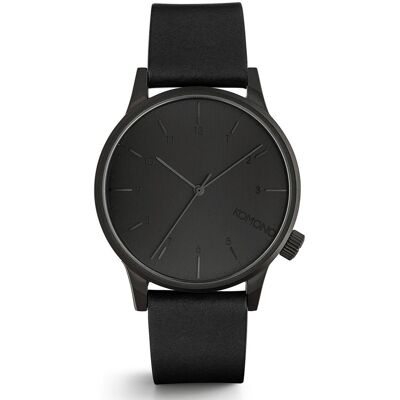 Komono Horloge Winston Regal Zwart One Size Komono Horloge Winston Regal Zwart One Size