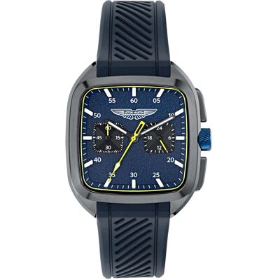 Aston Martin Aml Icon Ult Heren Blauwe Horloge MTIU1S604 One Size Aston Martin Aml Icon Ult Heren Blauwe Horloge MTIU1S604 One Size