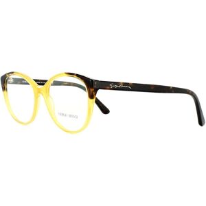 Giorgio Armani AR7138 5582 Honing Havana Plastic Cat Eye Brilmontuur - Vrouwen Giorgio Armani AR7138 5582 Honing Havana Plastic Cat Eye Brilmontuur - Vrouwen