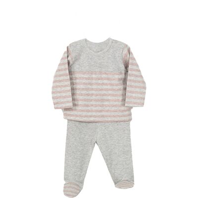 Babidu STRIPED CANESU set lange mouwen 1M / 58cm Babidu STRIPED CANESU set lange mouwen 1M / 58cm