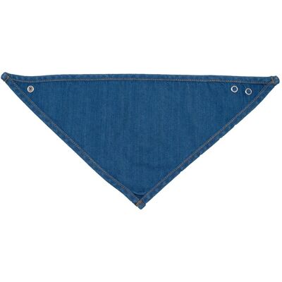 Babybugz Baby Rocks Denim Bandana Slabbetje (Blauw) One Size Babybugz Baby Rocks Denim Bandana Slabbetje (Blauw) One Size