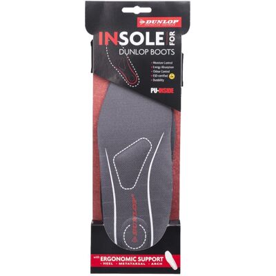 Dunlop Unisex Volwassenen Ondersteunende Geurbestrijdingsinzetstukken (Zwart) 39 Dunlop Unisex Volwassenen Ondersteunende Geurbestrijdingsinzetstukken (Zwart) 39