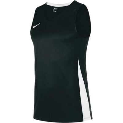 Nike Basketbalshirt voor kinderen met V-hals en zonder mouwen (Zwart/Wit) 7-8J / 122-128cm Nike Basketbalshirt voor kinderen met V-hals en zonder mouwen (Zwart/Wit) 7-8J / 122-128cm