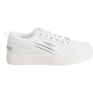 Plein Sport Sips1511 Wit Leer Halflange Sportschoenen - Sports Shoes Plein Sport Sips1511 Wit Leer Halflange Sportschoenen - Sports Shoes