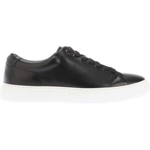 Heren Boss Enlight Leather Trainers in Zwart 39 Heren Boss Enlight Leather Trainers in Zwart 39