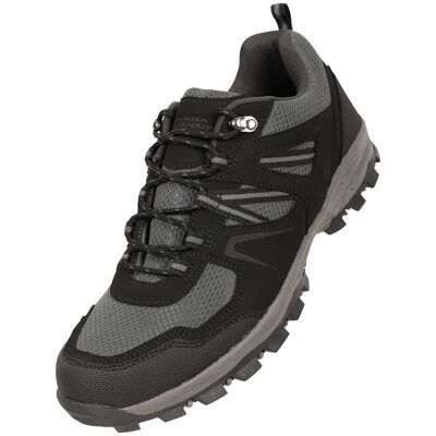 Mountain Warehouse Heren Mcleod Outdoor Breed Loopschoenen (Zwart) 47.5 Mountain Warehouse Heren Mcleod Outdoor Breed Loopschoenen (Zwart) 47.5