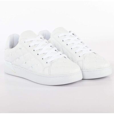 Basket Guess Reea damessneaker met logo-applicatie 37 Basket Guess Reea damessneaker met logo-applicatie 37