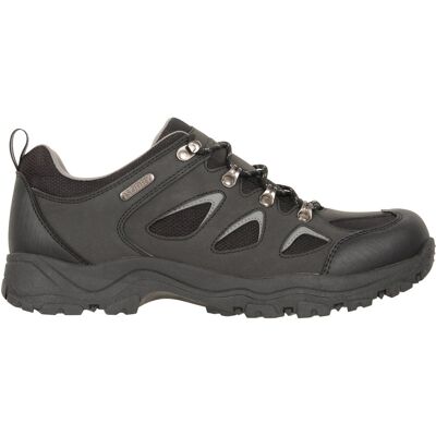 Mountain Warehouse heren wandel schoenen - Waterdicht - Zwart - Maat 9 UK Mountain Warehouse heren wandel schoenen - Waterdicht - Zwart - Maat 9 UK