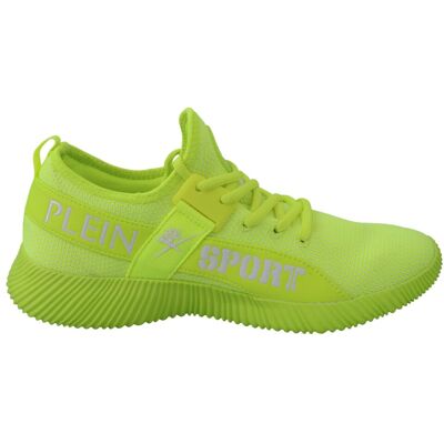 Plein Sport Carter Gele Sneakers - Sportschoenen Plein Sport Carter Gele Sneakers - Sportschoenen