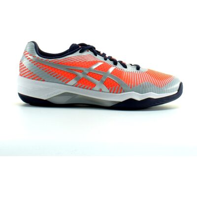 Asics Volley Elite Dames Oranje/Grijs Trainers 40.5 Asics Volley Elite Dames Oranje/Grijs Trainers 40.5