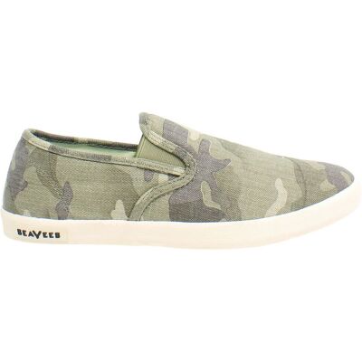 Seavees Baja Saltwash Dames Groene Plimsolls 38 Seavees Baja Saltwash Dames Groene Plimsolls 38