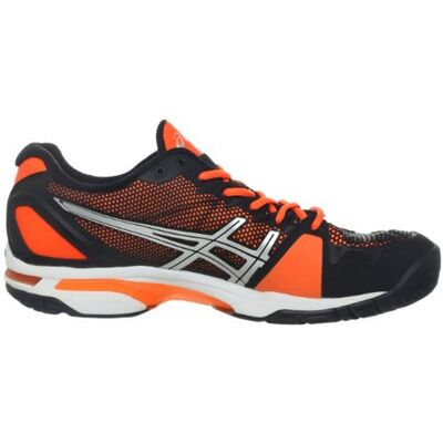 Asics Gel-Solution veterschoenen Zwart - Mannen Asics Gel-Solution veterschoenen Zwart - Mannen