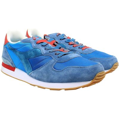 Diadora Camaro Premium Heren Blauw Sportschoenen 47.5 Diadora Camaro Premium Heren Blauw Sportschoenen 47.5