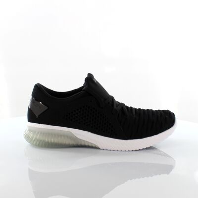 Asics Gel-Kenun Knit Mx Zwart Lage Veterschoenen - Loop Trainers Asics Gel-Kenun Knit Mx Zwart Lage Veterschoenen - Loop Trainers