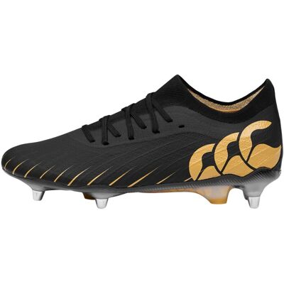 Canterbury Heren Speed Falcon Team Zachte Grond Voetbalschoenen (Zwart/Goud) 47.5 Canterbury Heren Speed Falcon Team Zachte Grond Voetbalschoenen (Zwart/Goud) 47.5