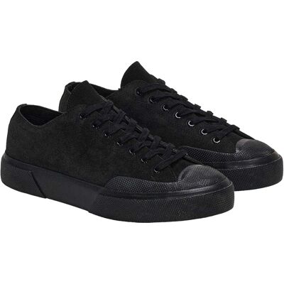 Superga Dames/Dames Flesh Out Suede Work Trainers (Volledig zwart) 38.5 Superga Dames/Dames Flesh Out Suede Work Trainers (Volledig zwart) 38.5