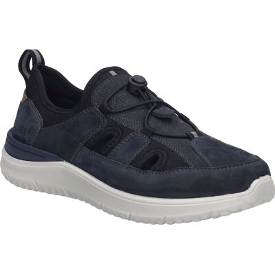 JOSEF SEIBEL Heren Lage schoen Wales 02 in blauw 46 JOSEF SEIBEL Heren Lage schoen Wales 02 in blauw 46