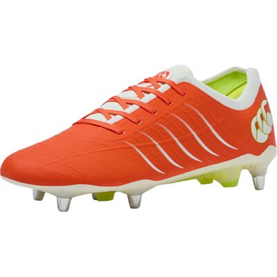 Canterbury Heren Phoenix 2.0 Team Soft Ground Voetbalschoenen (Oranje/Wit) 46 Canterbury Heren Phoenix 2.0 Team Soft Ground Voetbalschoenen (Oranje/Wit) 46