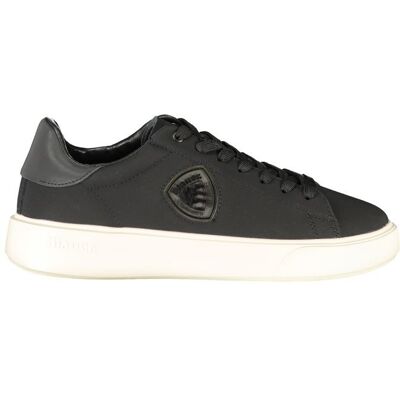 Blauer Nero Leren Heren Sneaker 43 Blauer Nero Leren Heren Sneaker 43