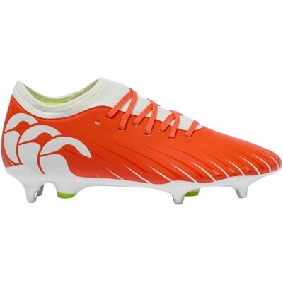 Canterbury Heren Speed Falcon Team Zachte Grond Voetbalschoenen (Oranje/Wit) 44.5 Canterbury Heren Speed Falcon Team Zachte Grond Voetbalschoenen (Oranje/Wit) 44.5